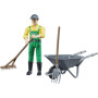 Figurine de fermier miniature BRUDER U62610