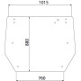 Vitre de cabine arrière UNIVERSEL V33118310N