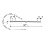 Section de ramasseur UNIVERSEL VF16617875N