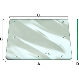 Vitre de cabine VAPORMATIC VPM7057