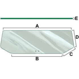 Vitre de cabine VAPORMATIC VPM7105