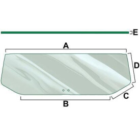 Vitre de cabine VAPORMATIC VPM7106
