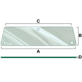 Vitre de porte VAPORMATIC VPM7154