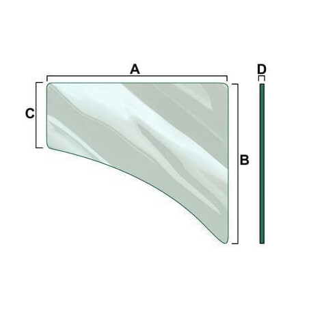 Vitre de porte VAPORMATIC VPM7157
