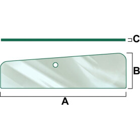 Vitre de porte VAPORMATIC VPM7173