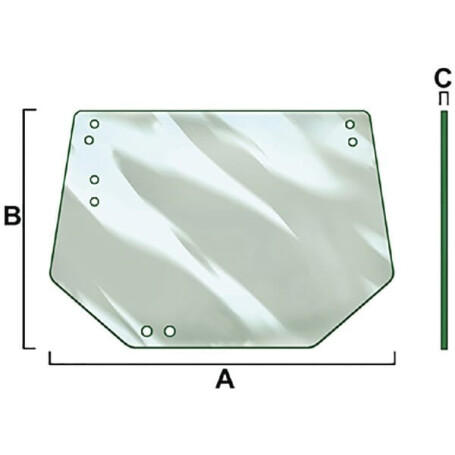 Vitre de cabine VAPORMATIC VPM7193