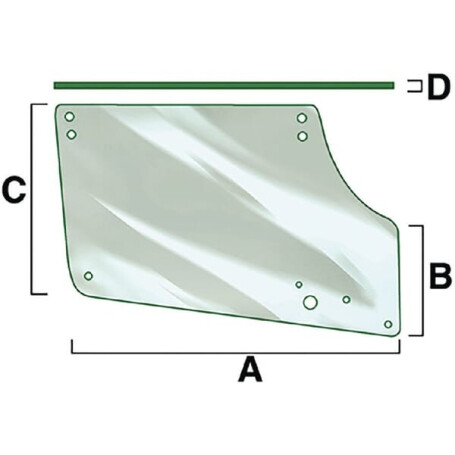 Vitre de cabine VAPORMATIC VPM7196