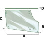 Vitre de cabine VAPORMATIC VPM7196