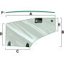 Vitre de porte gauche VAPORMATIC VPM7421