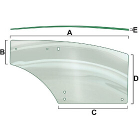 Vitre de porte VAPORMATIC VPM7426