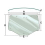 Vitre de cabine VAPORMATIC VPM7436