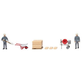 Figurine d'ouvriers WIKING W12004