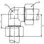 Raccord UNIVERSEL WV10LRVS
