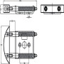 Butoir de porte à ressort MEA TB336105