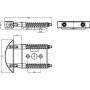 Butoir de porte à ressort MEA TB336105