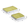 Filtre de cabine MANN-FILTER FP210002