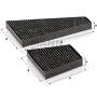 Filtre de cabine MANN-FILTER CUK350002