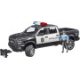 Camion de police RAM 2500 avec policier BRUDER U02505