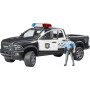 Camion de police RAM 2500 avec policier BRUDER U02505
