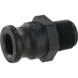 Pieza en V Camlock 3/4" x 1/2" NPT macho Banjo BANJO 050F