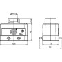 Capot HARTING 19300101420