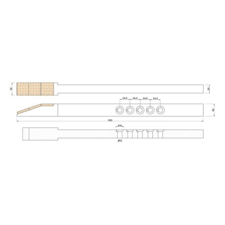 Carrelet carbure UNIVERSEL CP2530CN