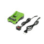 Chargeur de batteries GREENWORKS 2932407