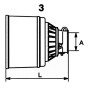 Coiffe BONDIOLI/6PAVESI 517040033