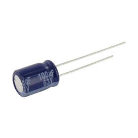Condensateur UNIVERSEL CE100UF63VR