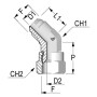Coude ALFAGOMMA KOU4508