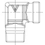 Coude VOSS WES6L18NPT