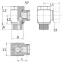 Coude VOSS RSWV12LM18WD