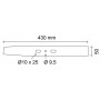 Messer unterlegscheibe Universal 43 Cm