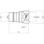 Coupleur FASTER ANV38NPTM