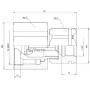 Coupleur DNP SKSM25C16HEX