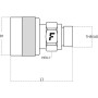 Coupleur FASTER CVV1234GASMV