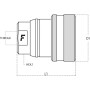 Coupleur FASTER VFB12GASF