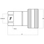 Coupleur FASTER HNV38GASF2V