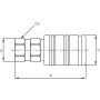 Coupleur FASTER 3CPV02215F