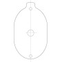 Couvercle BONDIOLI/6PAVESI 240000056R