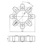 Croisillon SIT AR125145R