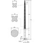 Dent de chargeur SHW FT53