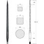 Dent de chargeur SHW FT38