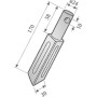 Dent de herse UNIVERSEL KE1402