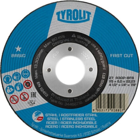 Disque TYROLIT 34468717