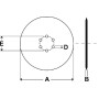 Disque LEMKEN 3490028
