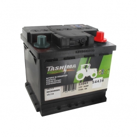 Batterie 12V 50A/H - borne + à droite - TASHIMA