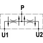 Diviseur de débit FLUIDPRESS FPFDS12CB34E12