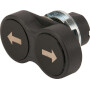 Double bouton-poussoir NEW-ELFIN 020P2NNS46