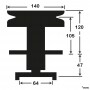 Cuscinetto AYP 677A233 - 101477X - 677A14 - ROPER 101477 - HUSQVARNA 532101477